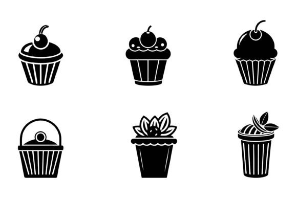 Cup Cake: Versatile AI EPS Illustrations for Every Project