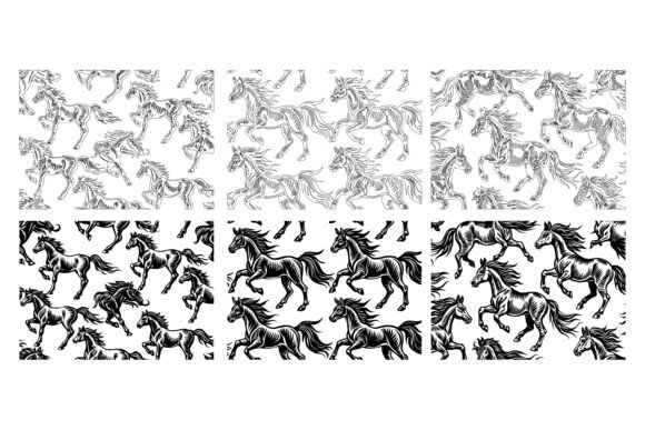 Horse AI EPS Illustrations for Creative Professionals
